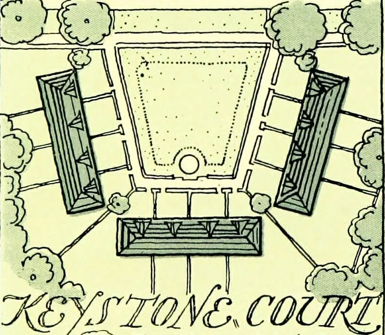 An illustration from Wyomissing Park ; the modern garden suburb of Reading, Pennsylvania;, 1919, leaf 25