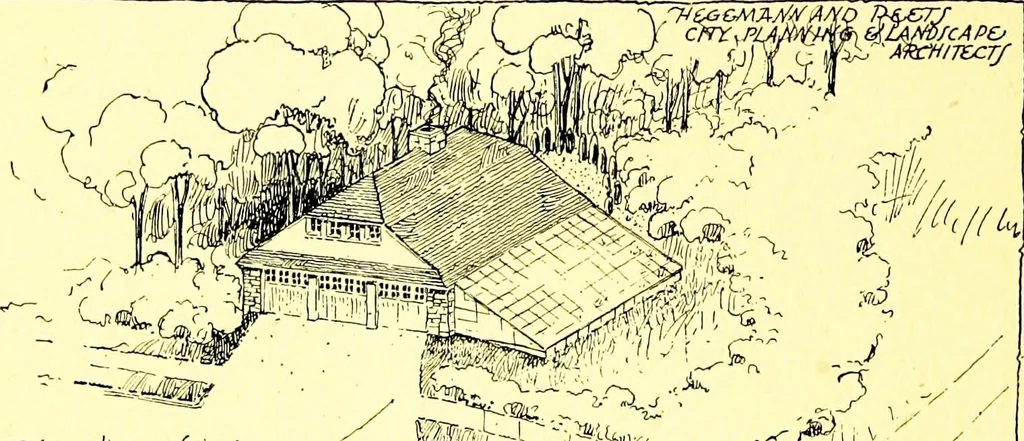 An illustration from Wyomissing Park ; the modern garden suburb of Reading, Pennsylvania;, 1919, leaf 49