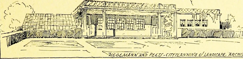 An illustration from Wyomissing Park ; the modern garden suburb of Reading, Pennsylvania;, 1919, leaf 50