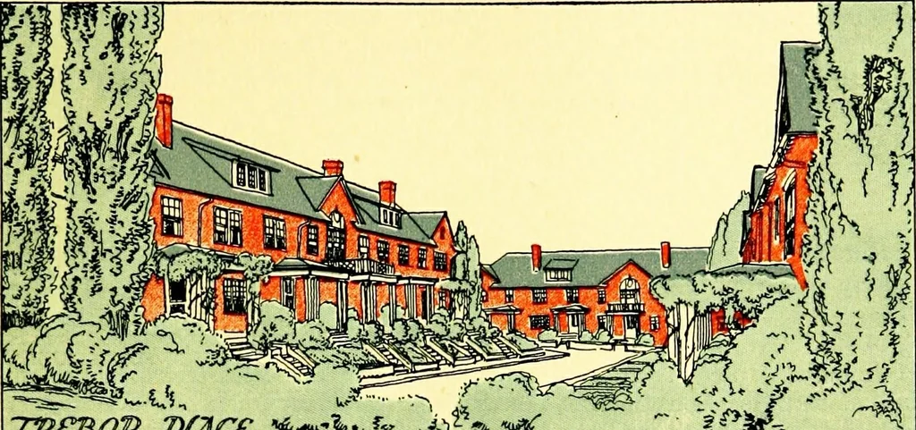 An illustration from Wyomissing Park ; the modern garden suburb of Reading, Pennsylvania;, 1919, leaf 8