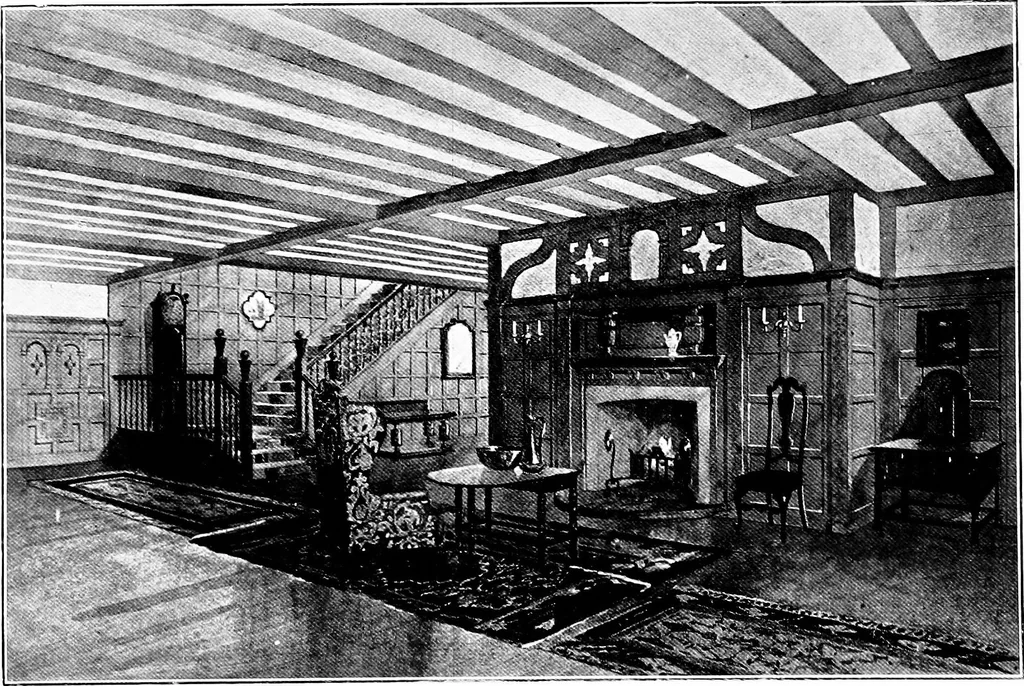 An illustration from Our homes, and how to beautify them, 1902, leaf 142