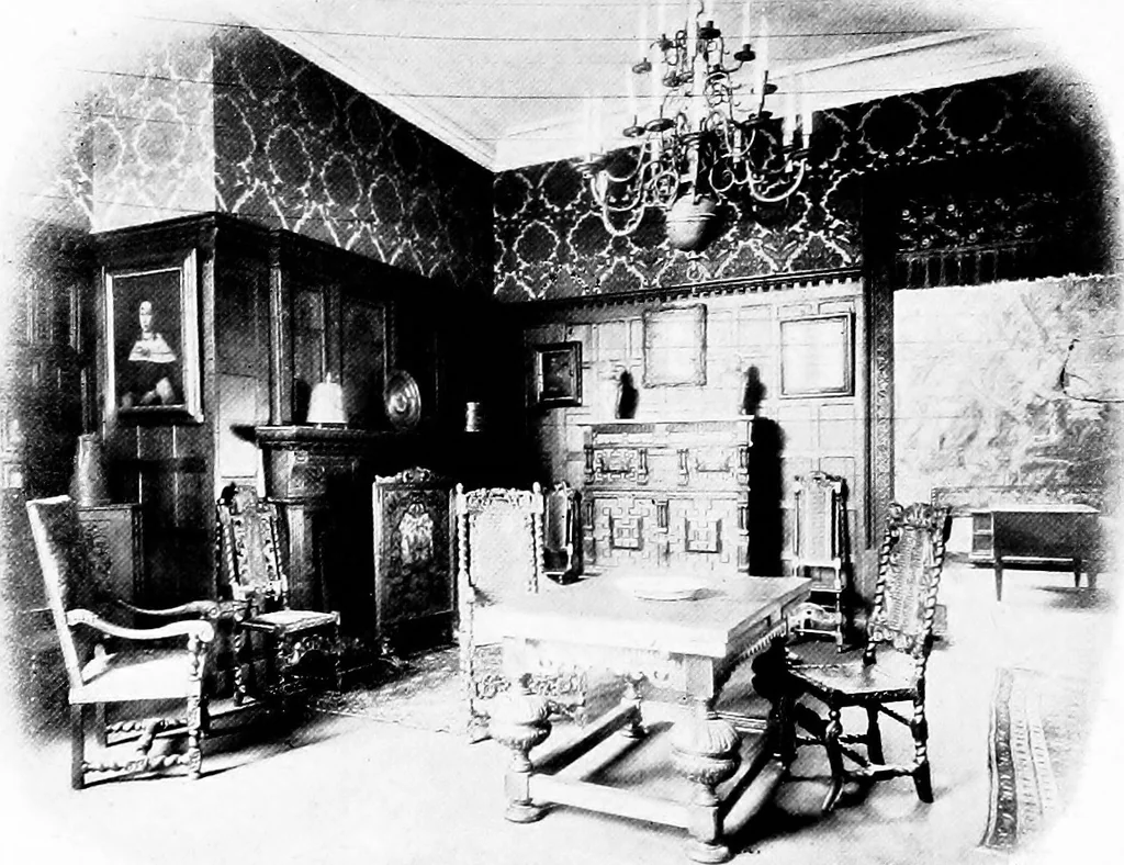 An illustration from Our homes, and how to beautify them, 1902, leaf 173