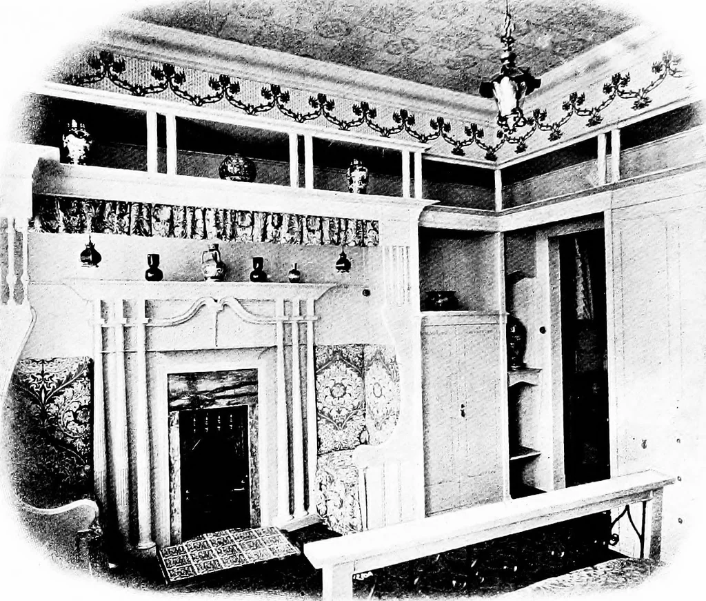 An illustration from Our homes, and how to beautify them, 1902, leaf 234