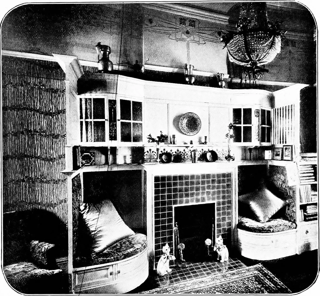 An illustration from Our homes, and how to beautify them, 1902, leaf 84