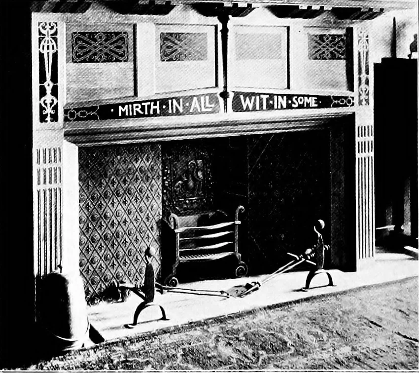 An illustration from Our homes, and how to beautify them, 1902, leaf 91