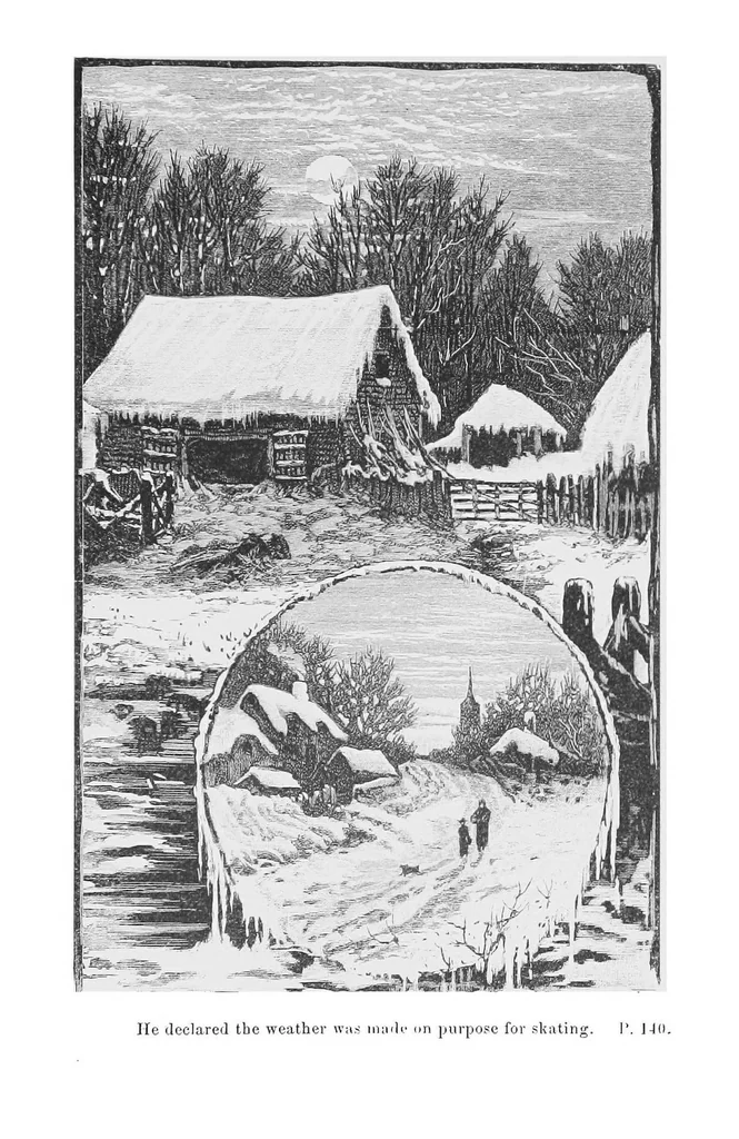An illustration from Holidays at the grange : or, A week's delight : games and stories for parlor and fireside, 1886, leaf 148