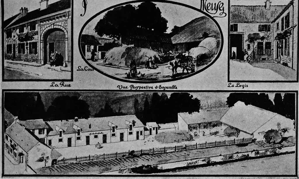 An illustration from The housing problem in war and peace, 1918, leaf 108