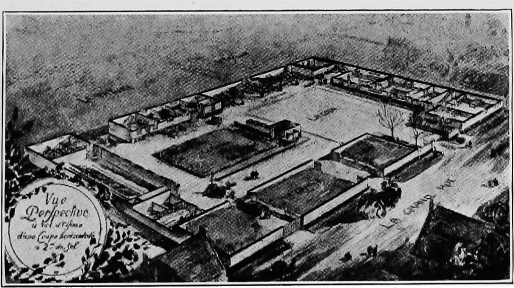 An illustration from The housing problem in war and peace, 1918, leaf 108