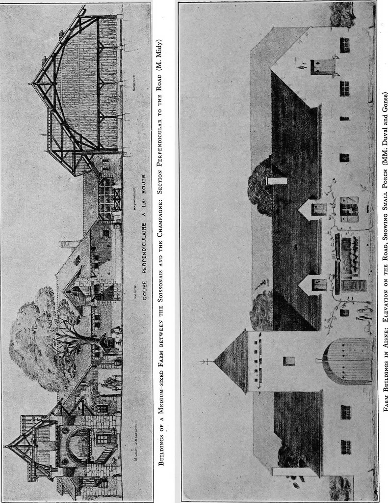 An illustration from The housing problem in war and peace, 1918, leaf 111