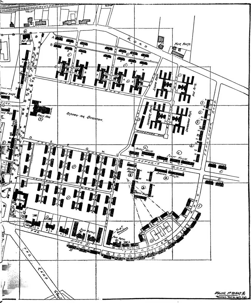 An illustration from The housing problem in war and peace, 1918, leaf 62