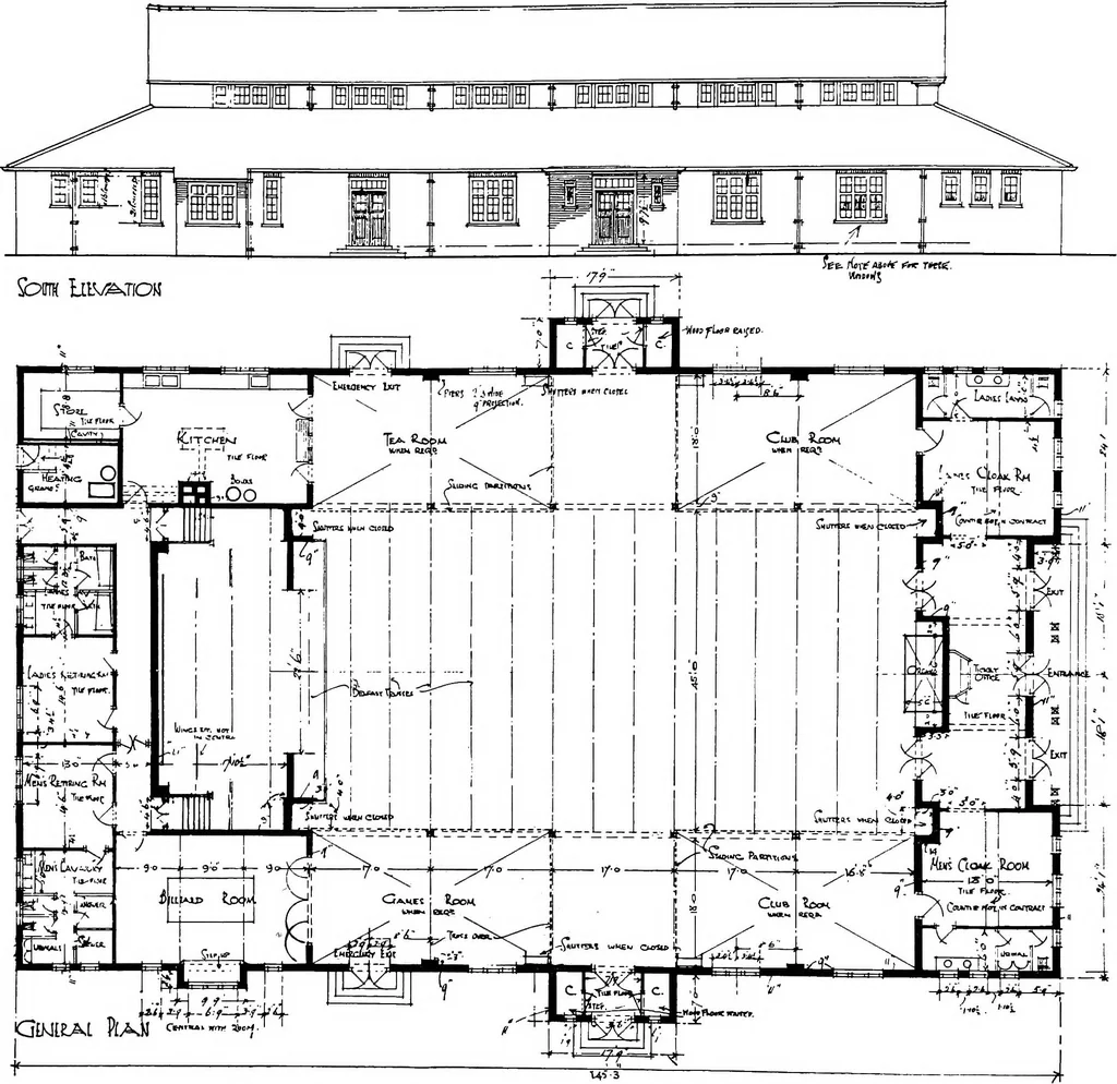 An illustration from The housing problem in war and peace, 1918, leaf 73