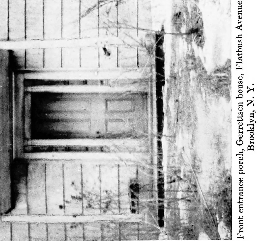 An illustration from The Dutch colonial house; its origin, design, modern plan and construction;, 1913, leaf 110
