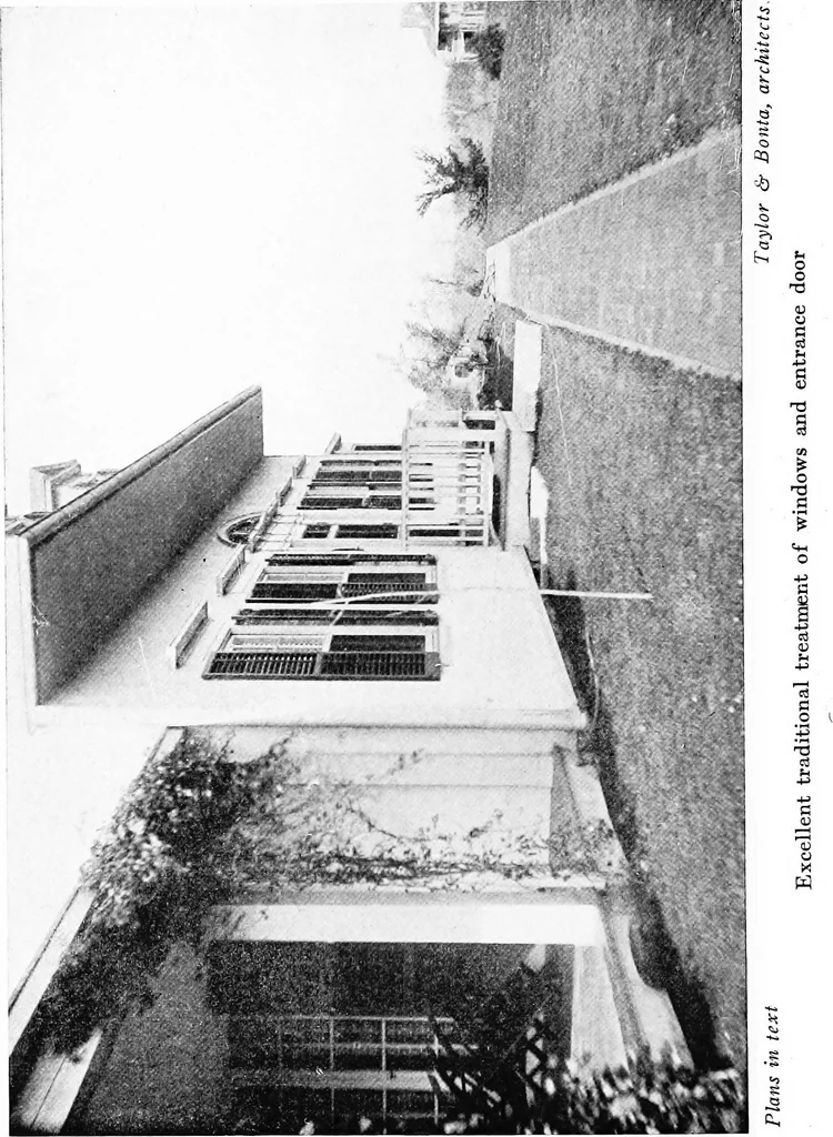 An illustration from The Dutch colonial house; its origin, design, modern plan and construction;, 1913, leaf 121