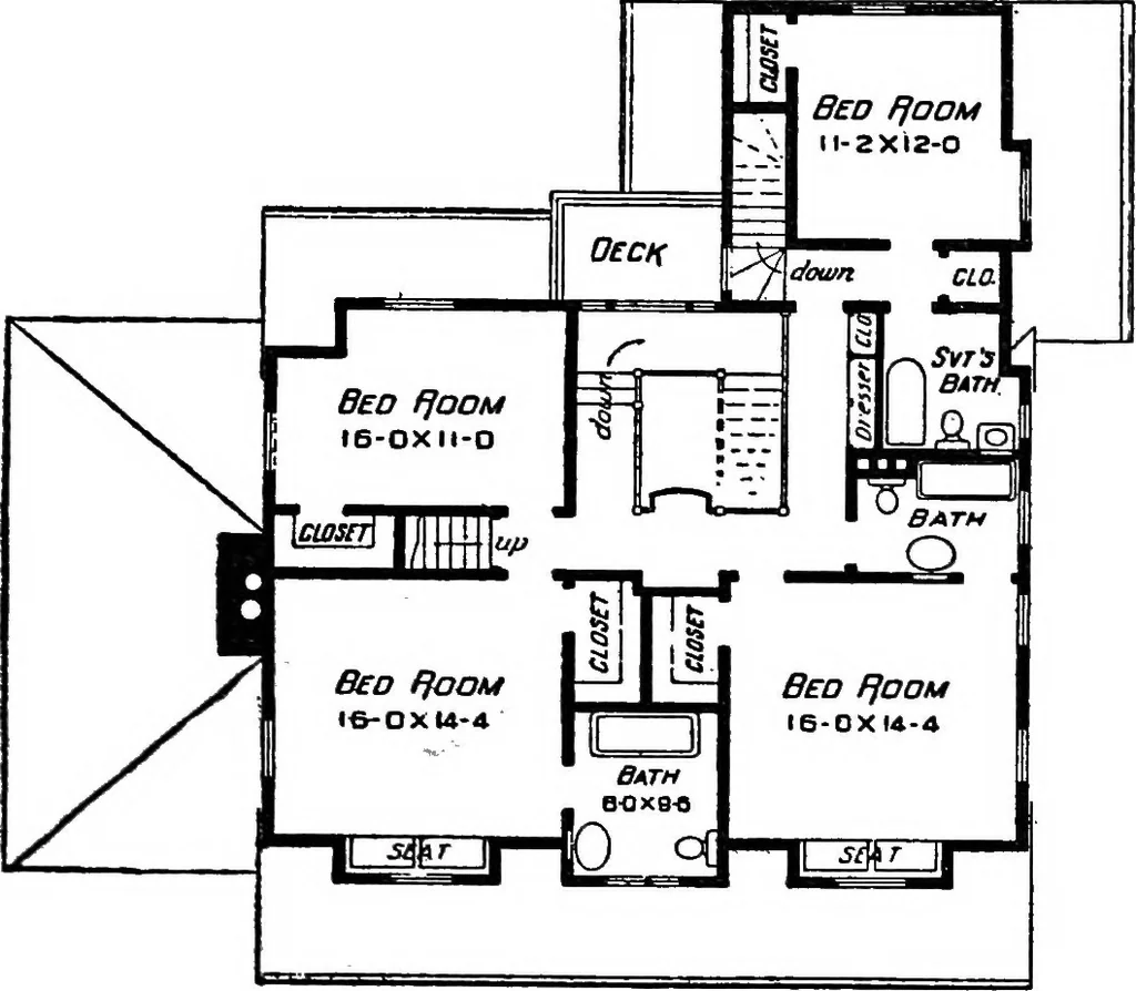 An illustration from The Dutch colonial house; its origin, design, modern plan and construction;, 1913, leaf 132