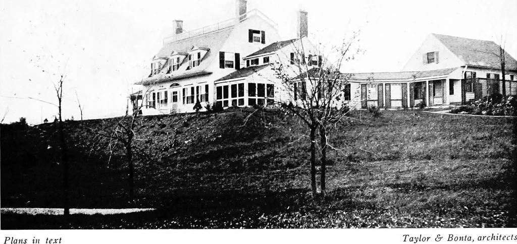 An illustration from The Dutch colonial house; its origin, design, modern plan and construction;, 1913, leaf 134
