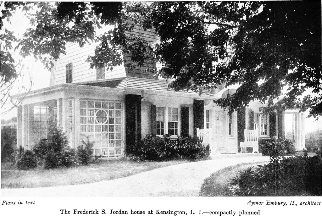 An illustration from The Dutch colonial house; its origin, design, modern plan and construction;, 1913, leaf 143