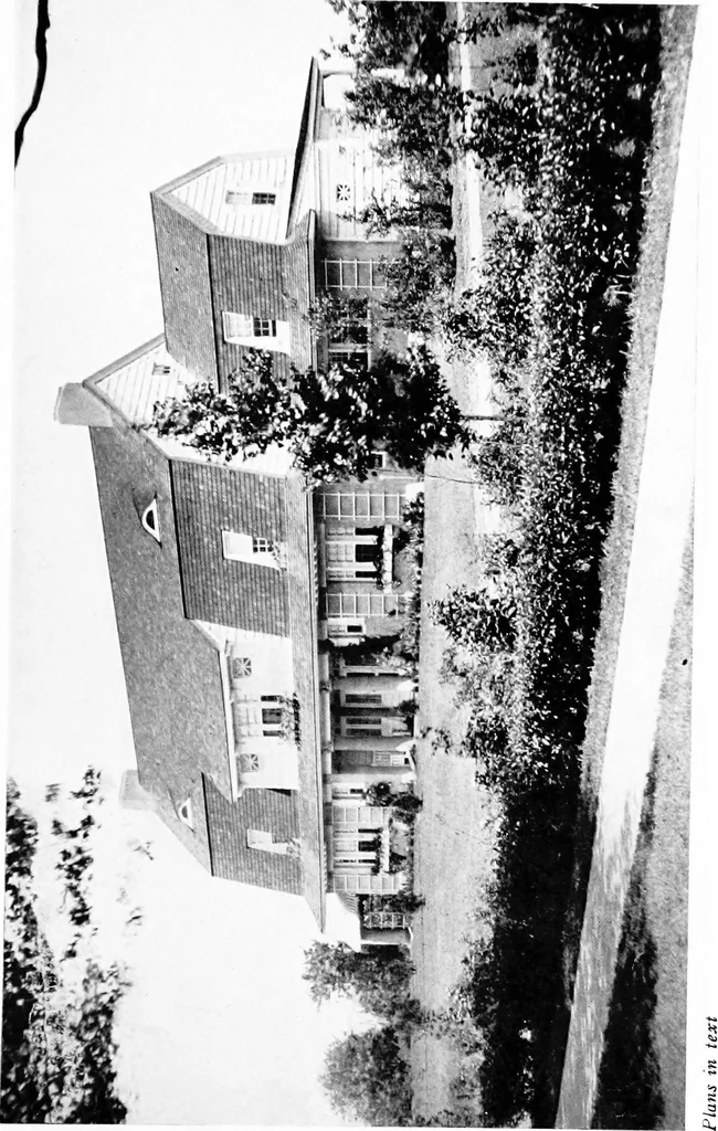 An illustration from The Dutch colonial house; its origin, design, modern plan and construction;, 1913, leaf 144