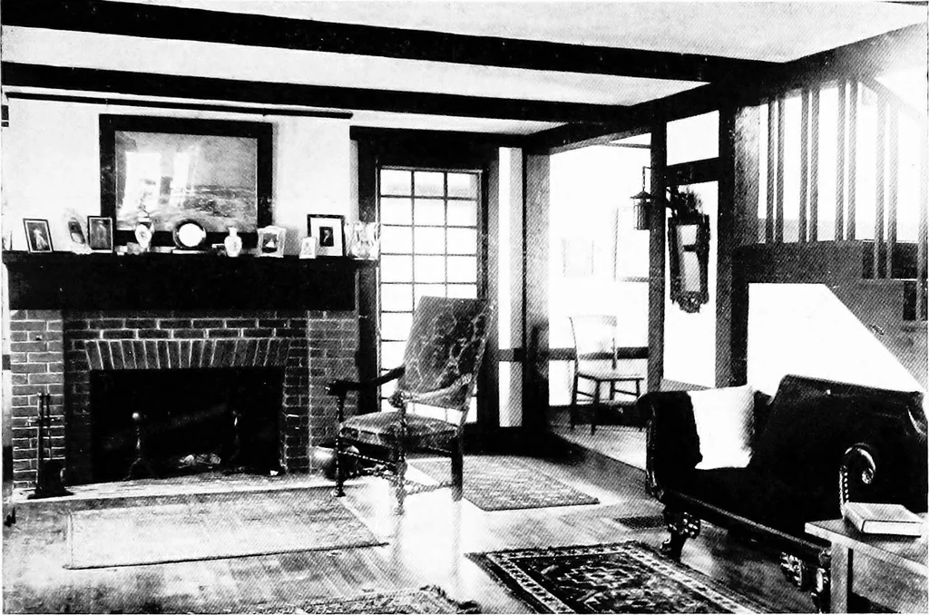 An illustration from The Dutch colonial house; its origin, design, modern plan and construction;, 1913, leaf 152