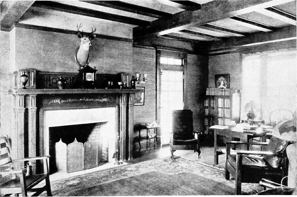 An illustration from The Dutch colonial house; its origin, design, modern plan and construction;, 1913, leaf 152