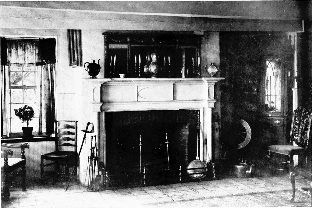An illustration from The Dutch colonial house; its origin, design, modern plan and construction;, 1913, leaf 166