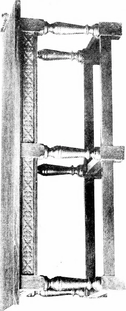 An illustration from The Dutch colonial house; its origin, design, modern plan and construction;, 1913, leaf 193