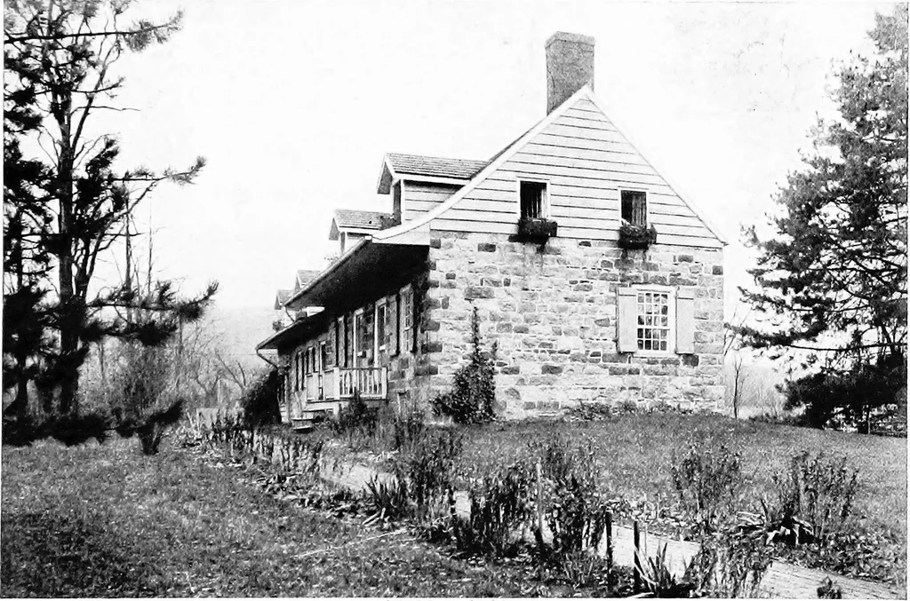 An illustration from The Dutch colonial house; its origin, design, modern plan and construction;, 1913, leaf 34