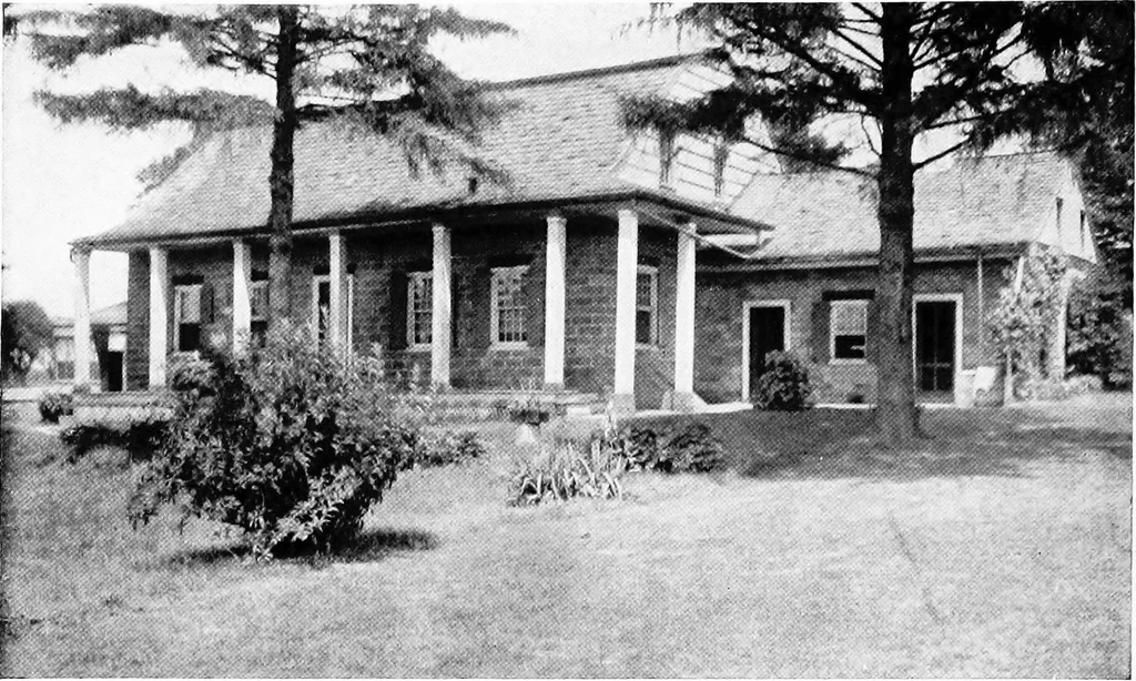 An illustration from The Dutch colonial house; its origin, design, modern plan and construction;, 1913, leaf 35