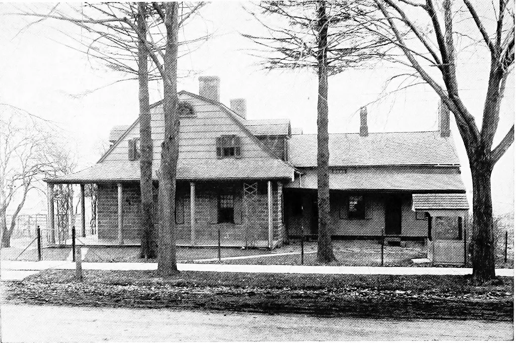 An illustration from The Dutch colonial house; its origin, design, modern plan and construction;, 1913, leaf 51