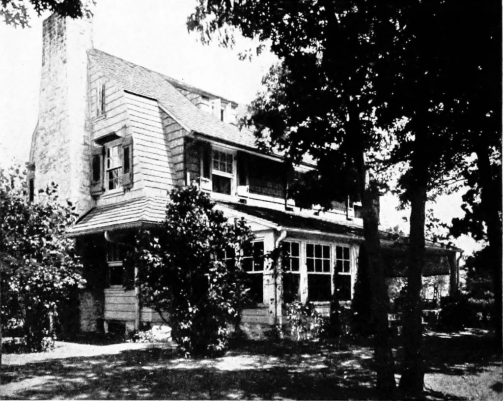 An illustration from The Dutch colonial house; its origin, design, modern plan and construction;, 1913, leaf 75