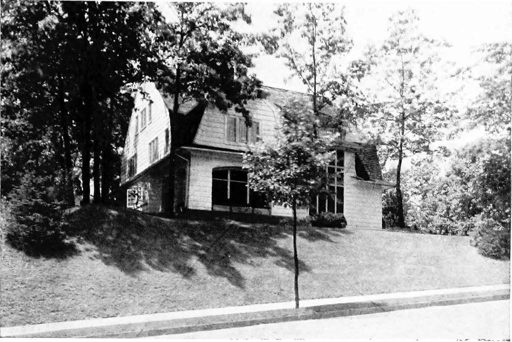 An illustration from The Dutch colonial house; its origin, design, modern plan and construction;, 1913, leaf 80