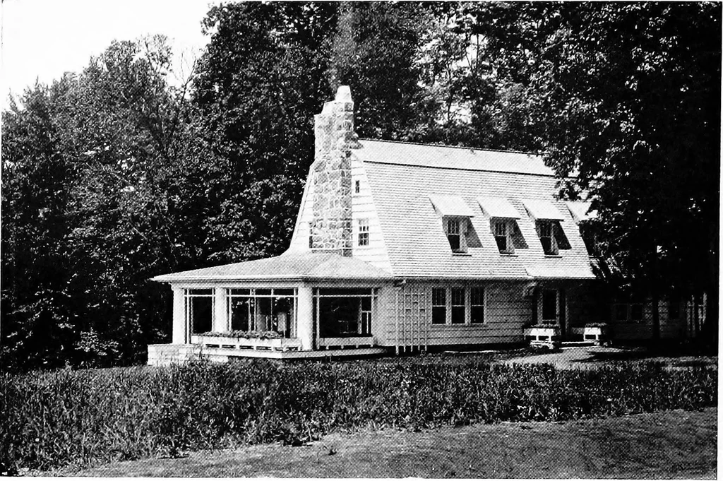 An illustration from The Dutch colonial house; its origin, design, modern plan and construction;, 1913, leaf 81
