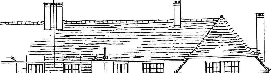 An illustration from Type plans and elevations of houses designed by the Ministry of Health in connection with state-aided housing schemes, 1920, leaf 23