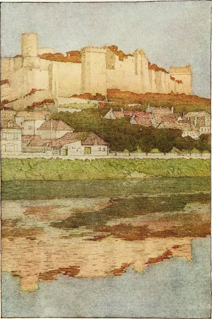 An illustration from The châteaux of Touraine, 1906, leaf 11