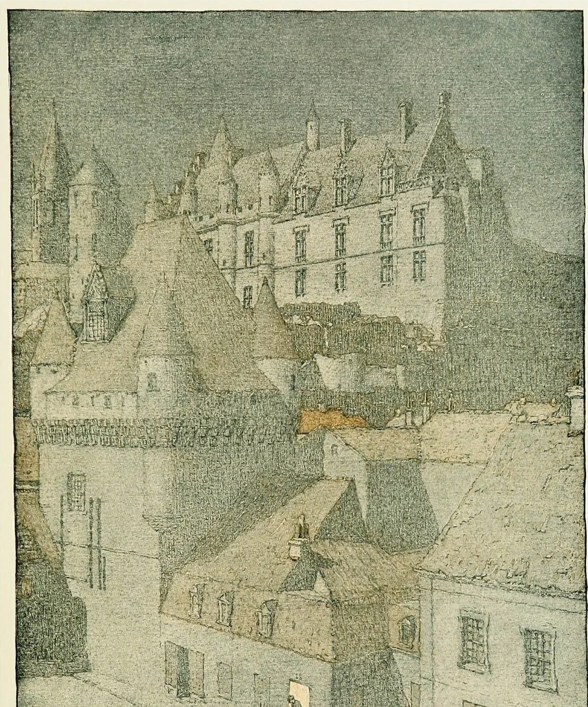 An illustration from The châteaux of Touraine, 1906, leaf 114