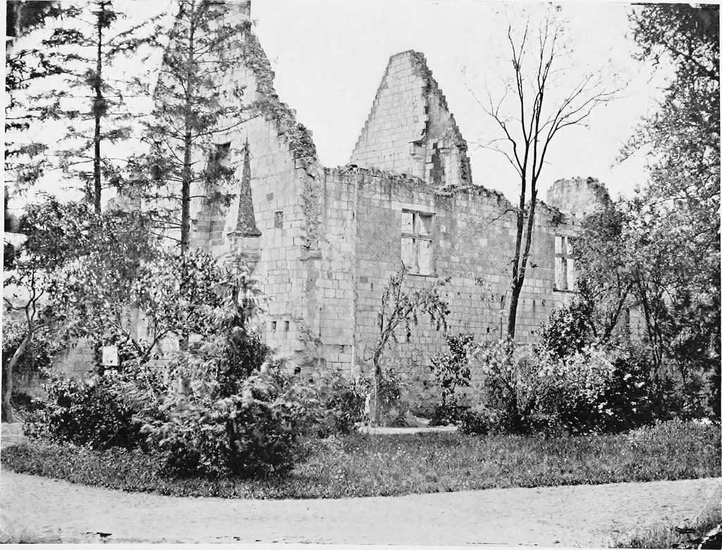An illustration from The châteaux of Touraine, 1906, leaf 207