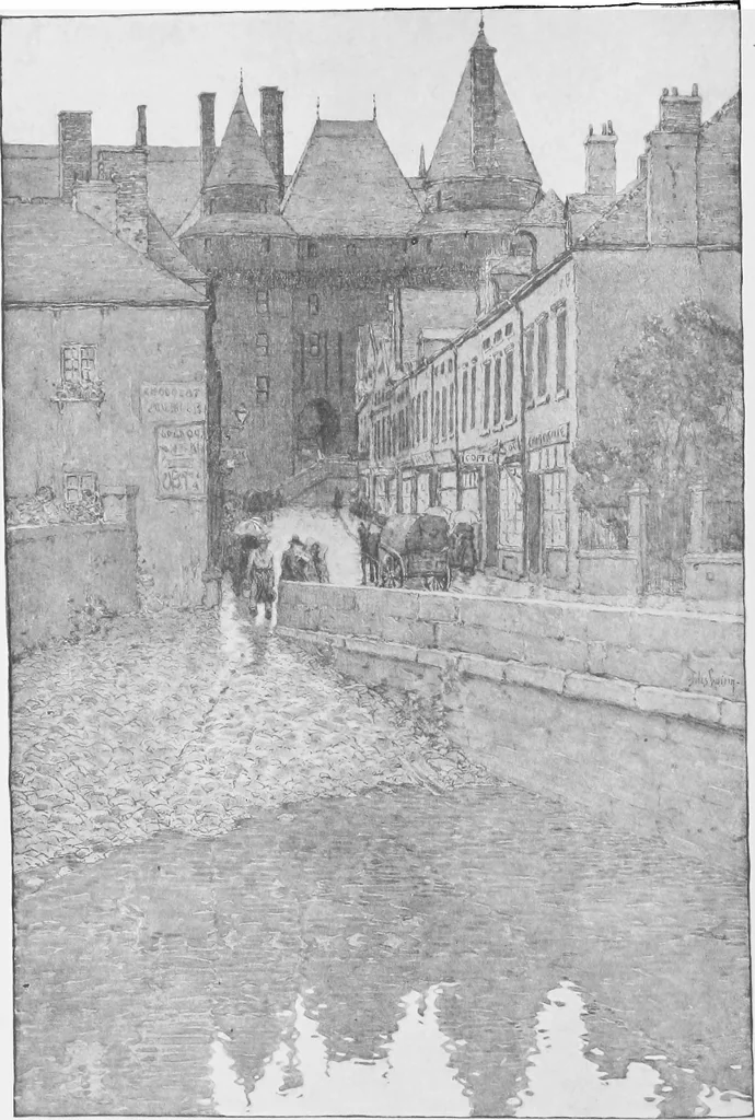 An illustration from The châteaux of Touraine, 1906, leaf 223