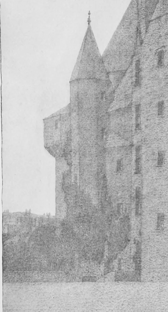 An illustration from The châteaux of Touraine, 1906, leaf 244