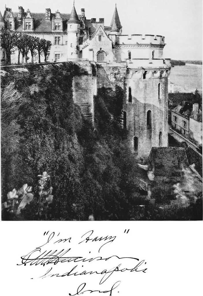 An illustration from The châteaux of Touraine, 1906, leaf 273