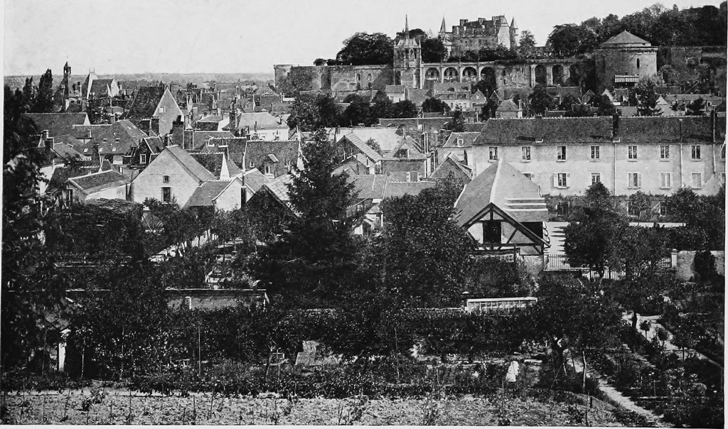 An illustration from The châteaux of Touraine, 1906, leaf 280