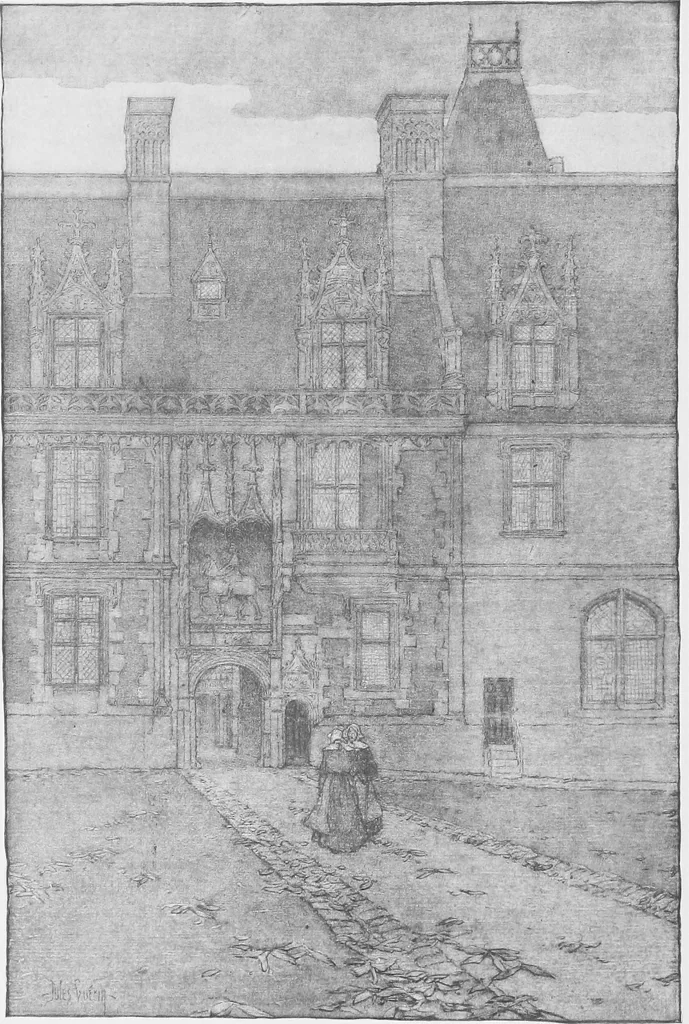 An illustration from The châteaux of Touraine, 1906, leaf 293