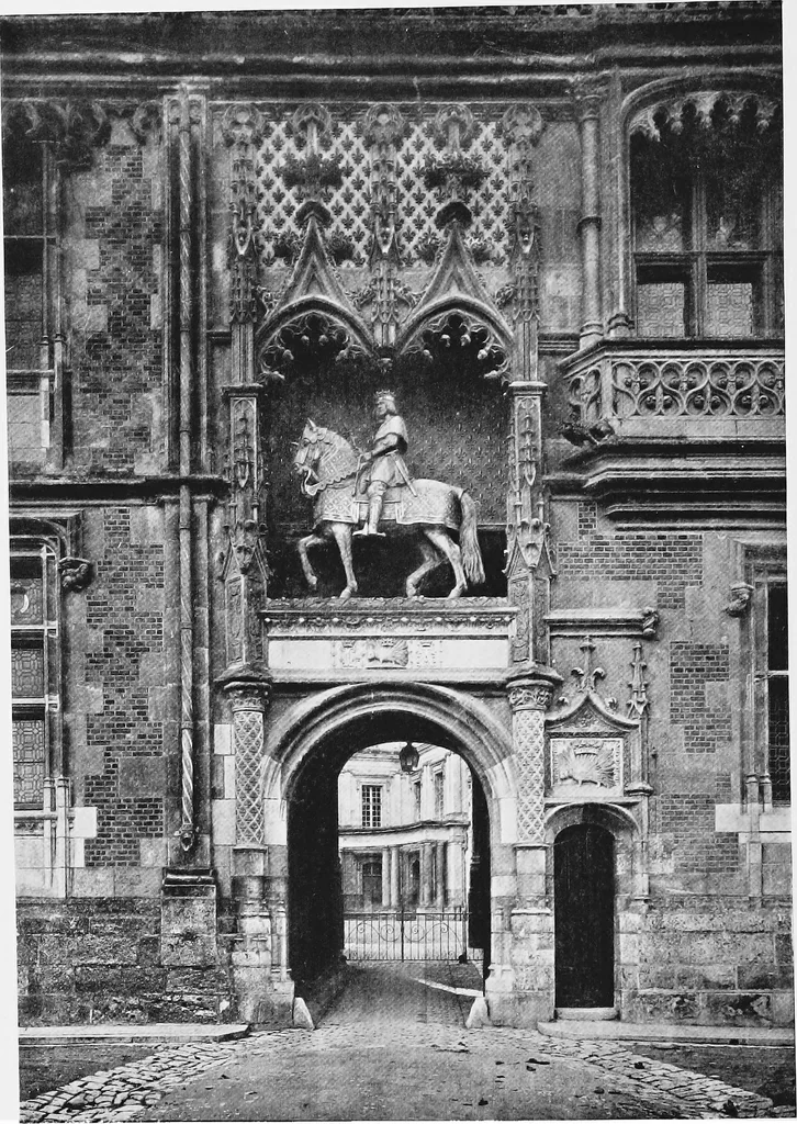An illustration from The châteaux of Touraine, 1906, leaf 317