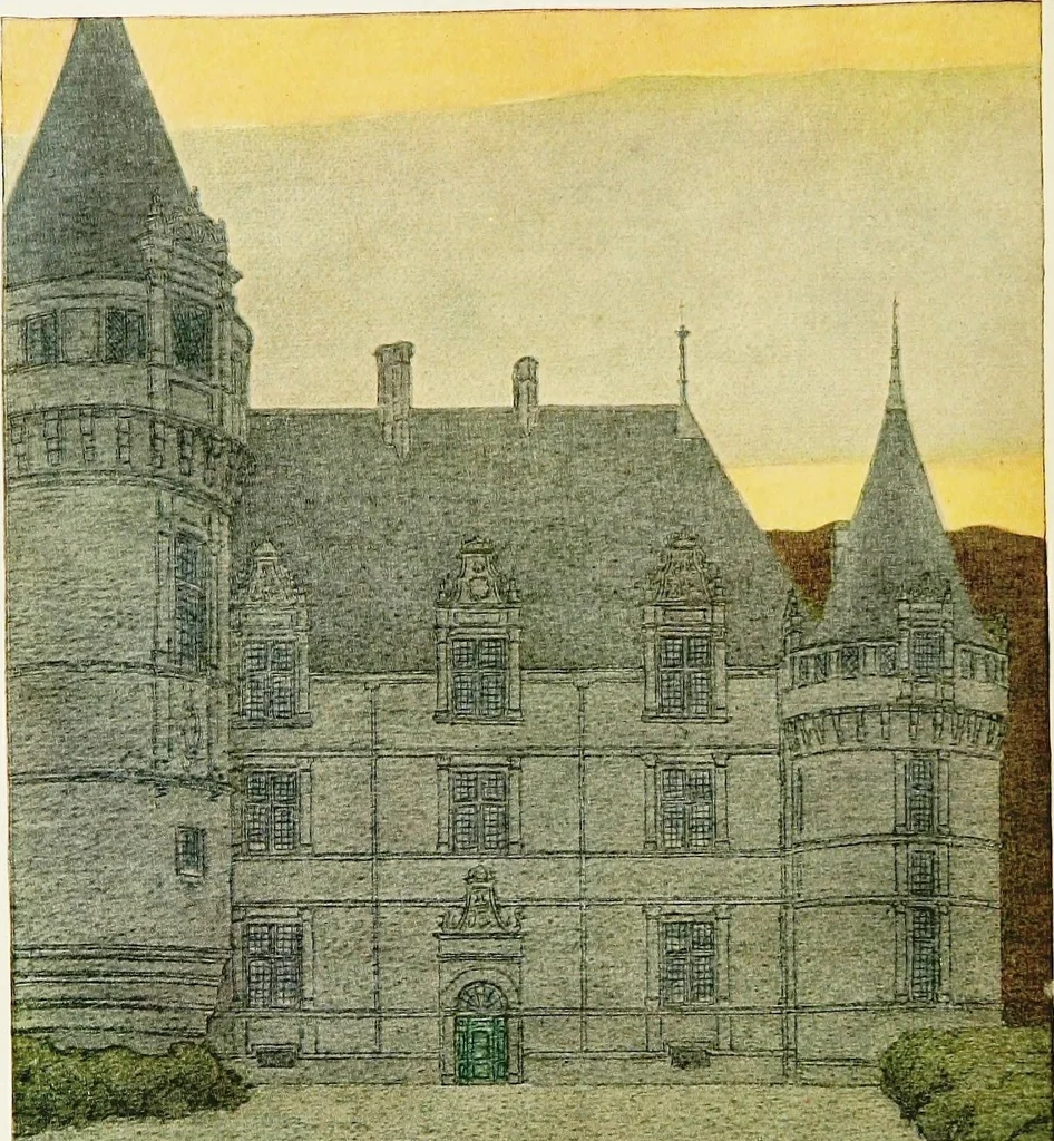 An illustration from The châteaux of Touraine, 1906, leaf 431