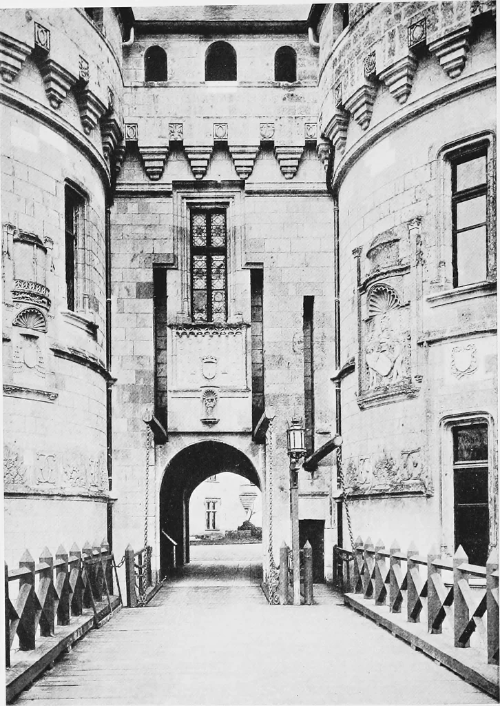 An illustration from The châteaux of Touraine, 1906, leaf 441