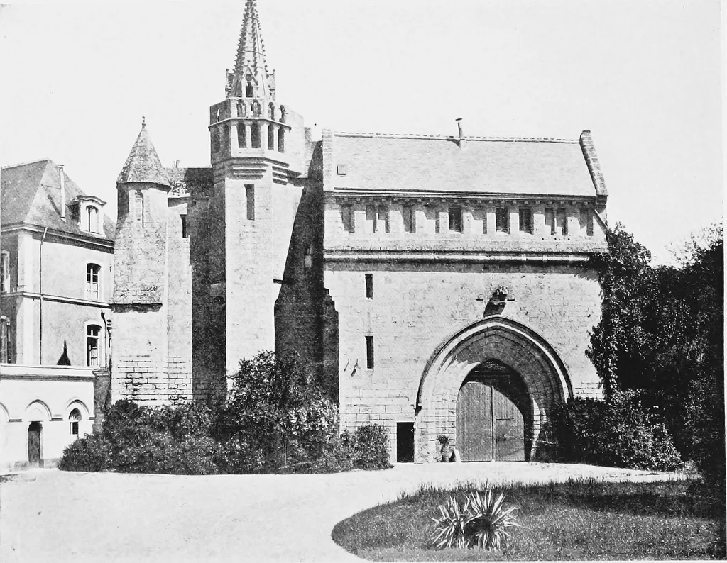 An illustration from The châteaux of Touraine, 1906, leaf 71