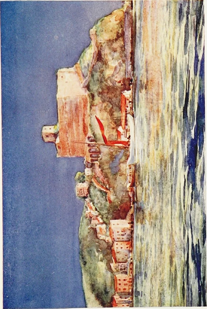 An illustration from Famous castles and palaces of Italy, 1912, leaf 154