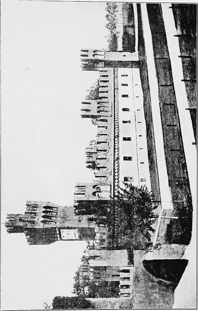 An illustration from Famous castles and palaces of Italy, 1912, leaf 312