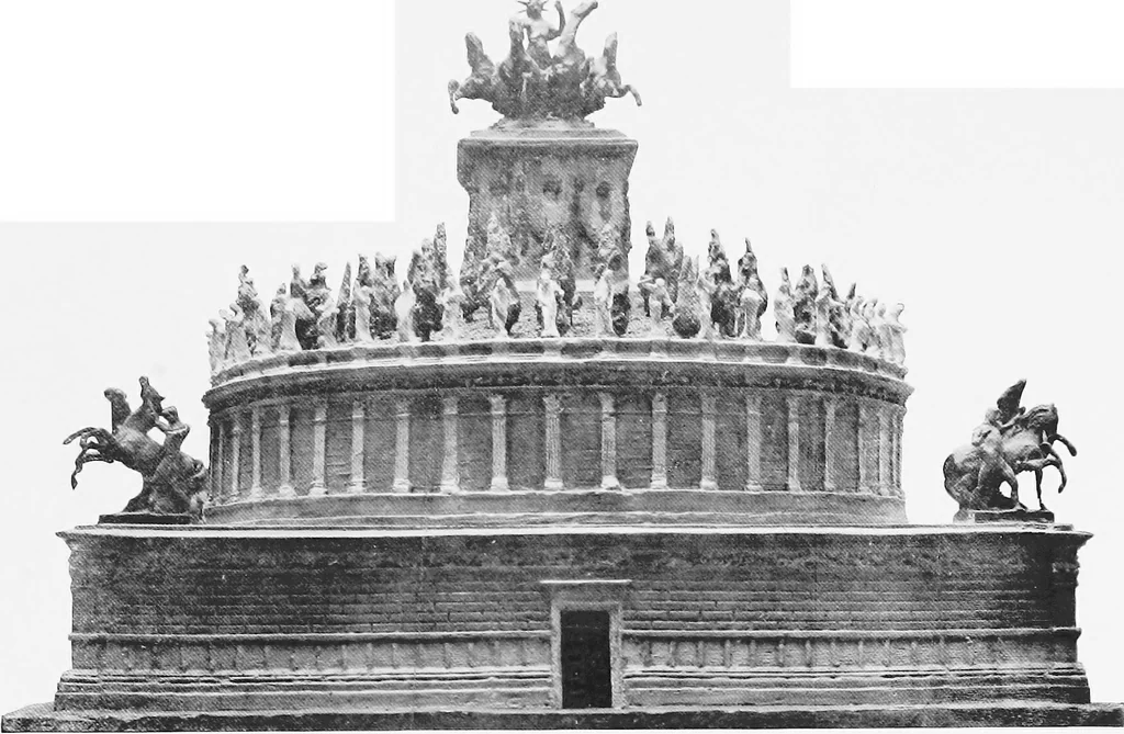 An illustration from Famous castles and palaces of Italy, 1912, leaf 34