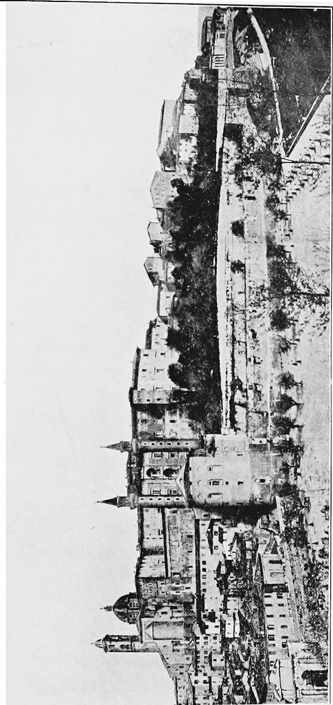 An illustration from Famous castles and palaces of Italy, 1912, leaf 358