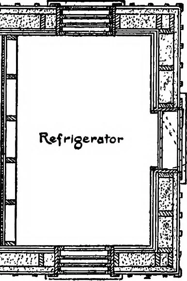 An illustration from Radford's portfolio of details of building construction; a remarkable and unique collection of full-page plates, accurately drawn and reproduced to exact scale. Complete details for every style of interior trim, including special built-in features, 1911, leaf 102