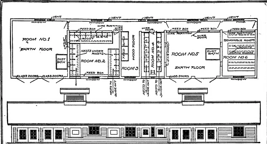 An illustration from Radford's portfolio of details of building construction; a remarkable and unique collection of full-page plates, accurately drawn and reproduced to exact scale. Complete details for every style of interior trim, including special built-in features, 1911, leaf 104
